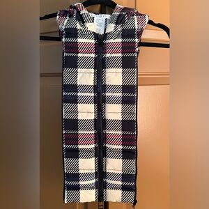 Veronica Beard Plaid Dickey with Hood. - NWOT